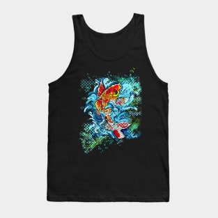 Koi fish in a pond Tank Top